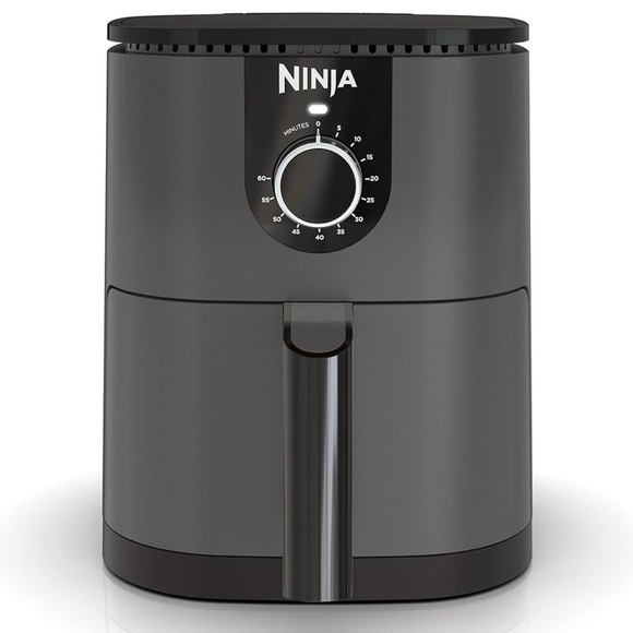 Ninja Mini Air Fryer, 2 Quarts, Compact, Nonstick, with Quick Set Timer, Grey​​ - Picture 1 of 8